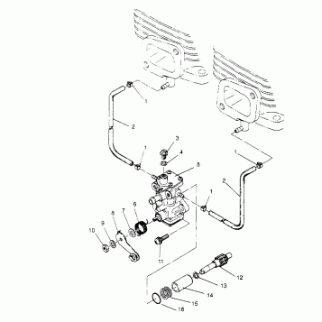 OIL PUMP ASSEMBLY LITE 0953433 and LITE DELUXE 0953431 (4928902890D003)