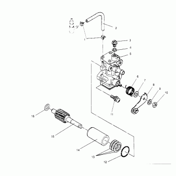 OIL PUMP ASSEMBLY STARLITE 0953427 (4928902890D004)