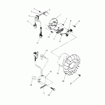 MAGNETO ASSEMBLY STARLITE 0953427 (4928902890D006)