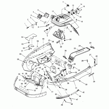 NOSEPAN and CONSOLE ASSEMBLY LITE GT 0953133 and  EUROPEAN LITE GT E953133 (4928922892A008)