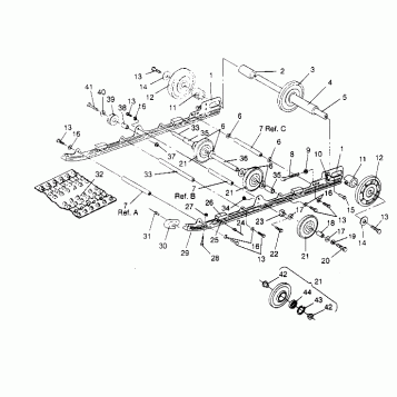SUSPENSION ASSEMBLY LITE GT 0953133 and  EUROPEAN LITE GT E953133 (4928922892B007)