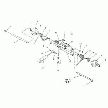 REAR TORQUE ARM ASSEMBLY LITE GT 0953133 and  EUROPEAN LITE GT E953133 (4928922892B010)