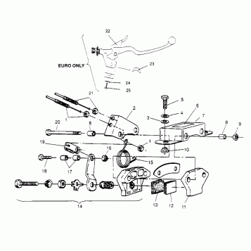 BRAKE ASSEMBLY LITE GT 0953133 and  EUROPEAN LITE GT E953133 (4928922892C003)