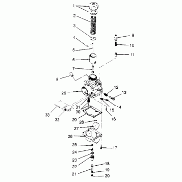 CARBURETOR ASSEMBLY LITE GT 0953133 and  EUROPEAN LITE GT E953133 (4928922892C007)