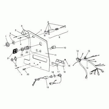 CONSOLE WIDETRAK LX 0952064 and  EUROPEAN WIDETRAK LX E952064 (4928942894A014)
