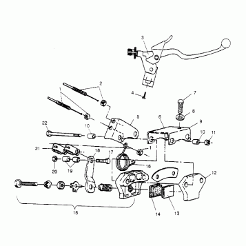 BRAKE ASSEMBLY EUROPEAN WIDETRAK LX E952064 (4928942894B007)