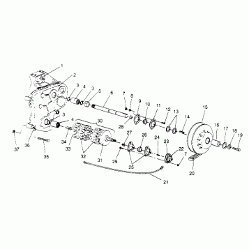 DRIVESHAFT ASSEMBLY WIDETRAK LX 0952064 and  EUROPEAN WIDETRAK LX E952064 (4928942894B008)