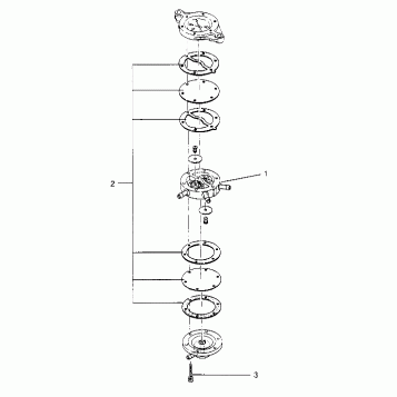 FUEL PUMP WIDETRAK LX 0952064 and  EUROPEAN WIDETRAK LX E952064 (4928942894C013)