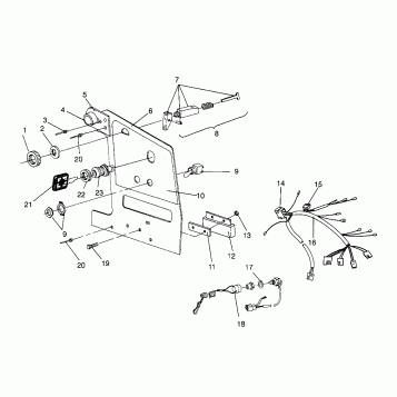 CONSOLE WIDETRAK GT 0952061 and  EUROPEAN WIDETRAK GT E952061 (4928962896A014)