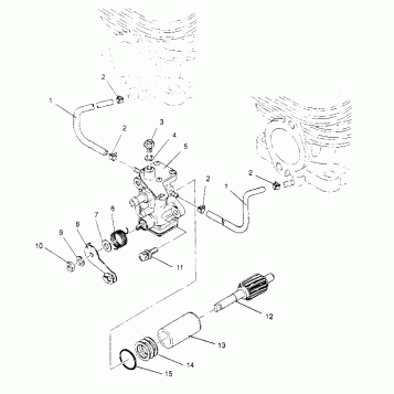 OIL PUMP ASSEMBLY WIDETRAK GT 0952061 and  EUROPEAN WIDETRAK GT E952061 (4928962896C014)
