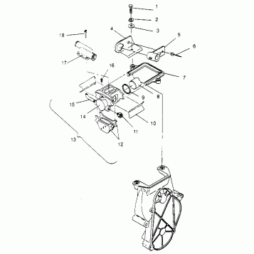 BRAKE RXL TOURING 0950869 (4928982898B007)