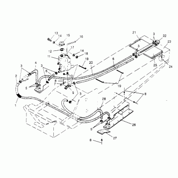 COOLING SYSTEM RXL TOURING 0950869 (4928982898C001)