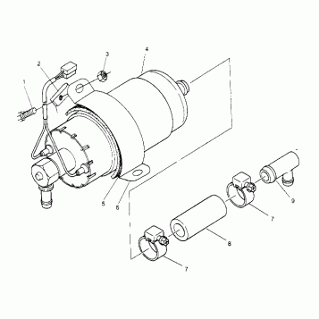 FUEL PUMP RXL TOURING 0950869 (4928982898C014)