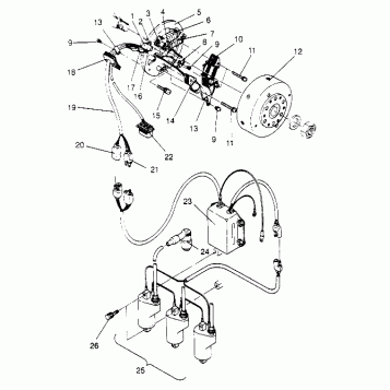 MAGNETO ASSEMBLY RXL TOURING 0950869 (4928982898D002)
