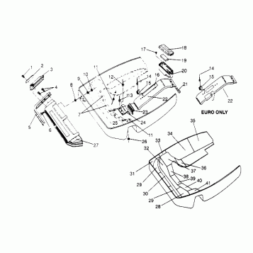 NOSEPAN Storm 0950782, Storm SKS 0950582,  Euro Storm E950782, Euro Storm S (4929012901A011)