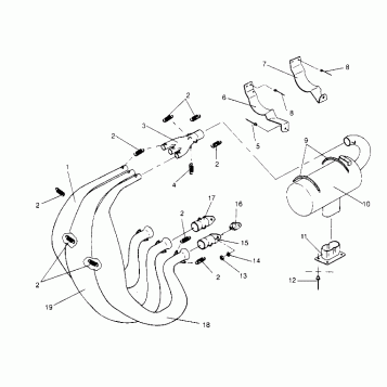EXHAUST SYSTEM Storm 0950782, Storm SKS 0950582,  Euro Storm E950782, Euro (4929012901C006)