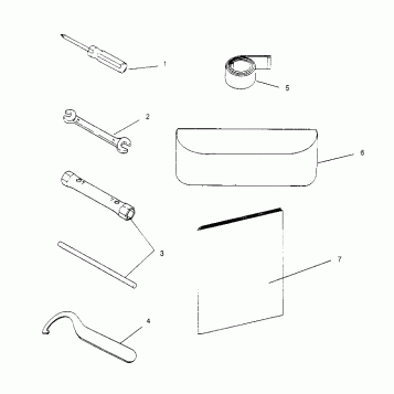 TOOL KIT Storm 0950782, Storm SKS 0950582,  Euro Storm E950782, Euro Storm (4929012901C008)