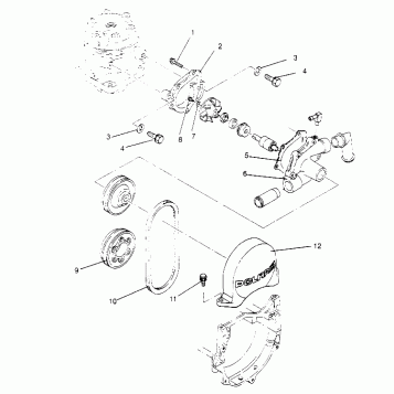 WATER PUMP Storm 0950782, Storm SKS 0950582,  Euro Storm E950782, Euro Stor (4929012901C012)