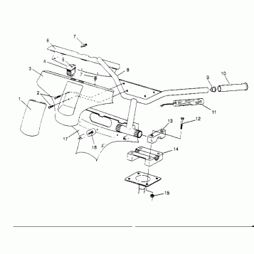 STEERING - HANDLEBAR ASSEMBLY 440 0952760, 440 SKS 0952560,  and EUROPEAN 4 (4929032903B003)