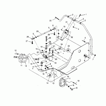 STEERING ASSEMBLY 440 0952760, 440 SKS 0952560,  and EUROPEAN 440 SKS E9525 (4929032903B004)