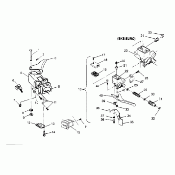 CONTROLS 440 0952760, 440 SKS 0952560,  and EUROPEAN 440 SKS E952560 (4929032903B006)