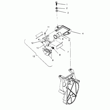 BRAKE ASSEMBLY 440 0952760, 440 SKS 0952560,  and EUROPEAN 440 SKS E952560 (4929032903B007)