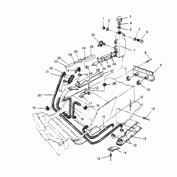 COOLING SYSTEM 440 0952760, 440 SKS 0952560,  and EUROPEAN 440 SKS E952560 (4929032903B008)