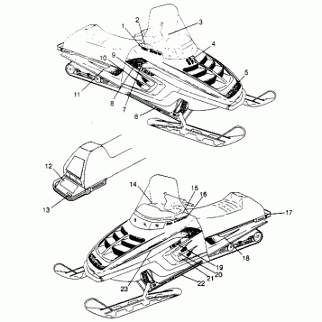 DECALS  500 EFI 0952774, EFI SKS 0952574,   EFI SKS PT 0952974, and EUROPEA (4929052905B002)