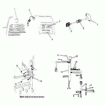 IGNITION and WIRE HARNESS  500 EFI 0952774, EFI SKS 0952574,   EFI SKS PT 0 (4929052905B007)