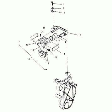BRAKE ASSEMBLY  500 EFI 0952774, EFI SKS 0952574,   EFI SKS PT 0952974, and (4929052905B009)
