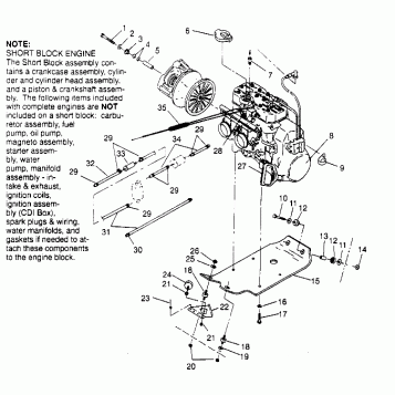ENGINE MOUNTING  500 EFI 0952774, EFI SKS 0952574,   EFI SKS PT 0952974, an (4929052905C005)