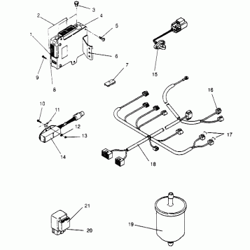 EFI PARTS  500 EFI 0952774, EFI SKS 0952574,   EFI SKS PT 0952974, and EURO (4929052905D005)
