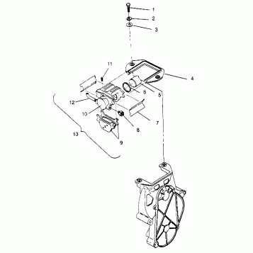BRAKE ASSEMBLY CLASSIC 0952865 (4929072907B007)