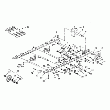 SUSPENSION ASSEMBLY CLASSIC 0952865 (4929072907B011)