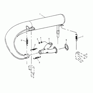 EXHAUST SYSTEM CLASSIC 0952865 (4929072907C004)