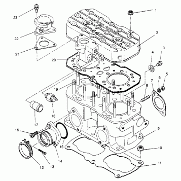CYLINDER ASSEMBLY CLASSIC 0952865 (4929072907C008)