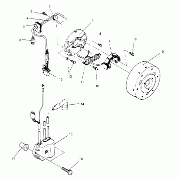 MAGNETO ASSEMBLY CLASSIC 0952865 (4929072907C014)
