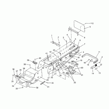 TUNNEL ASSEMBLY - 0951660 (4929112911A006)