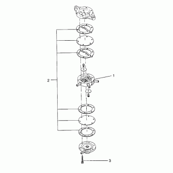 FUEL PUMP 440 XCR 0951660 (4929112911C014)