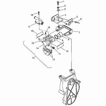 BRAKE 600 XCR 0951676 (4929132913B008)