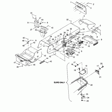 TUNNEL ASSEMBLY XLT TOURING 0952857 and  EUROPEAN XLT TOURING E952857 (4929172917A006)