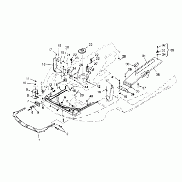 NOSEPAN ASSEMBLY XLT TOURING 0952857 and  EUROPEAN XLT TOURING E952857 (4929172917A012)