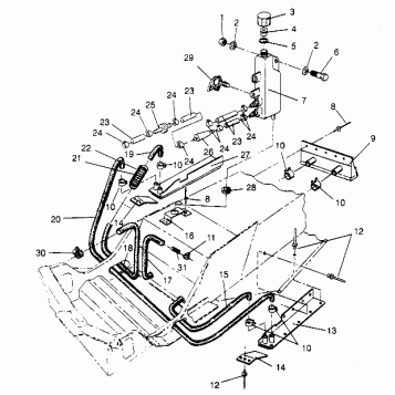 COOLING SYSTEM XLT TOURING 0952857 and  EUROPEAN XLT TOURING E952857 (4929172917B008)