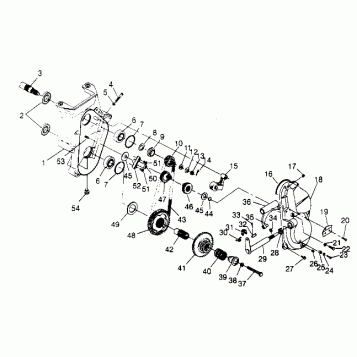 CHAINCASE ASSEMBLY XLT TOURING 0952857 and  EUROPEAN XLT TOURING E952857 (4929172917B009)