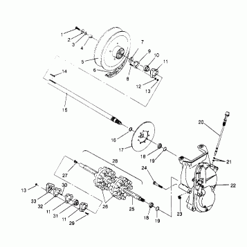 DRIVE TRAIN ASSEMBLY XLT TOURING 0952857 and  EUROPEAN XLT TOURING E952857 (4929172917B010)