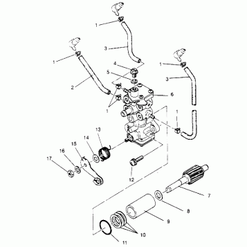 OIL PUMP ASSEMBLY XLT TOURING 0952857 and  EUROPEAN XLT TOURING E952857 (4929172917C013)