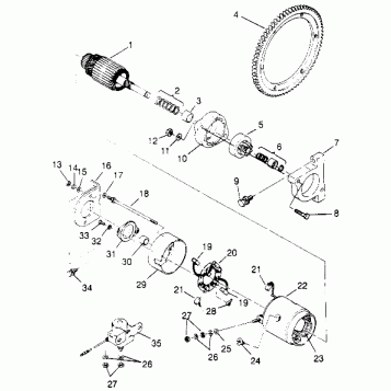 STARTING MOTOR XLT TOURING 0952857 and  EUROPEAN XLT TOURING E952857 (4929172917D002)