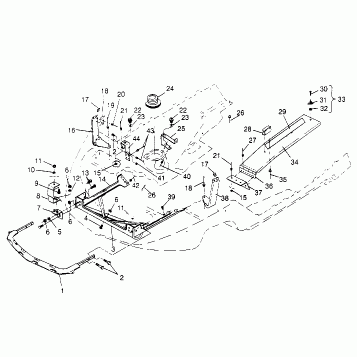 NOSEPAN ASSEMBLY 500 CARB 0952764 (4929192919A009)