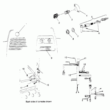 IGNITION and WIRE HARNESS 500 CARB 0952764 (4929192919B003)