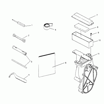 TOOL KIT 500 CARB 0952764 (4929192919C004)